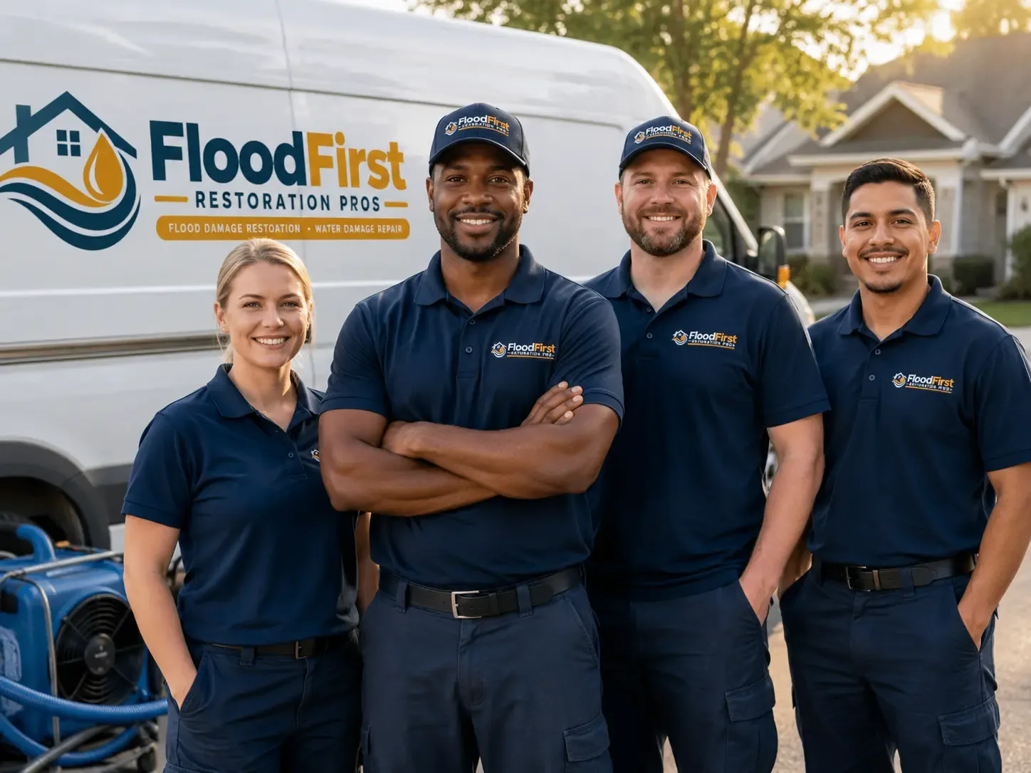 Flood Damage Restoration company in Brisbin, PA